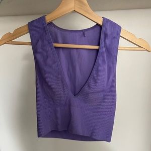 Purple aritzia tank